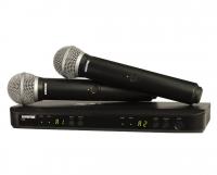 Dual hand held microphone system